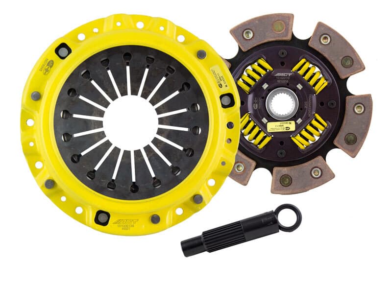 ACT HD/Race Clutch Kit with Heavy Duty Diaphragm Pressure Plate and 6-Pad Rac...