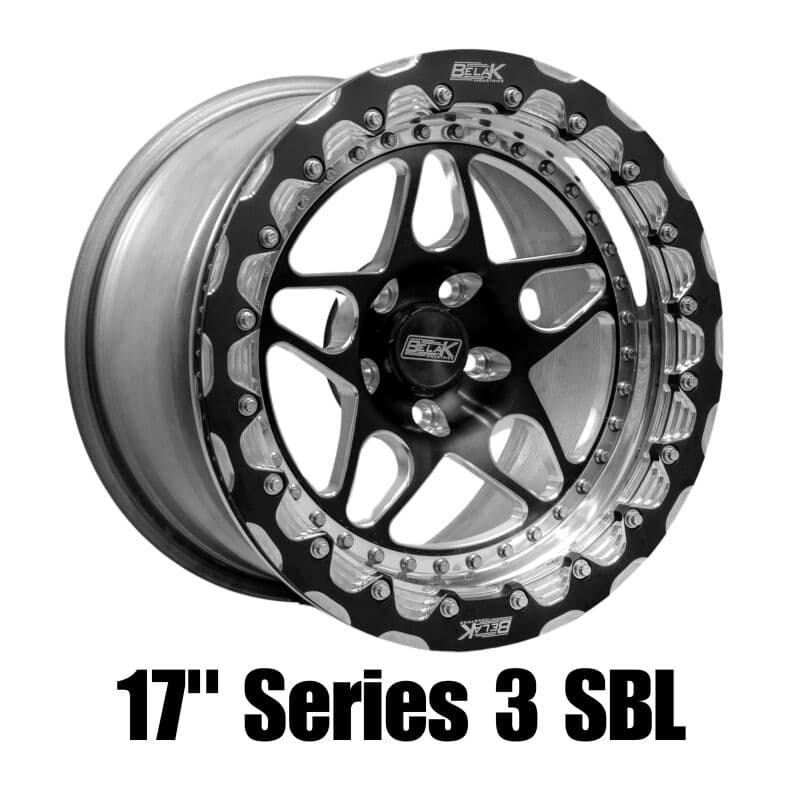 Belak Wheels Series 3 Wheels for Chevy C6 18x9.5 5x120 Matte Black