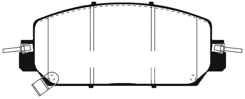 EBC Yellowstuff Brake Pad Set for Street and Track Driving High Brake Effect - Image 2