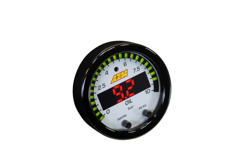 AEM X-Series Digital Gauge with AEMnet CAN-Bus and Programmable LEDs - Image 4