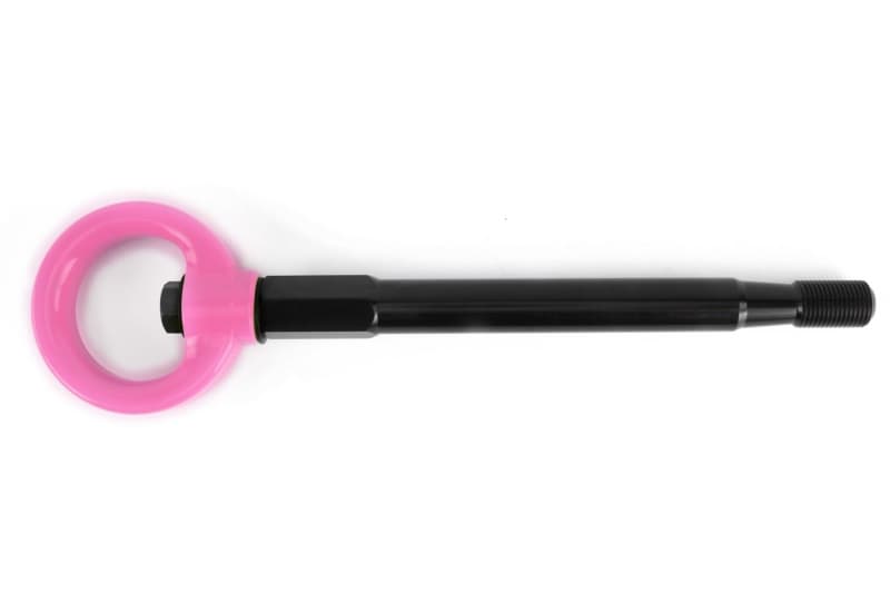 Perrin Performance Tow Hook Kit for 08-14 Subaru WRX STI Front Hyper Pink - Image 3