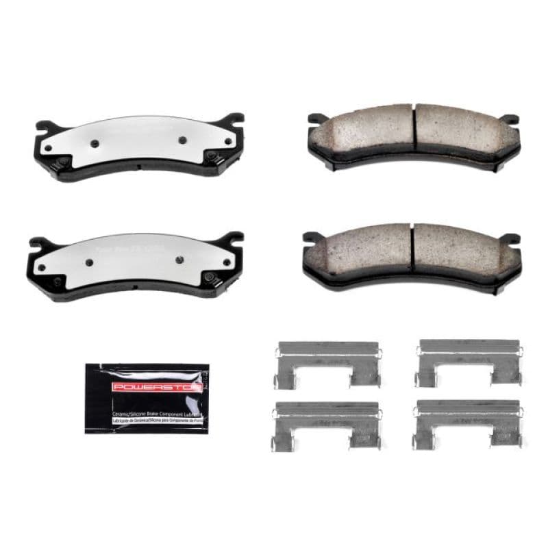 PowerStop Z36 Ceramic Truck & Tow Brake Pads for Trucks & SUVs Low-Dust Carbo...