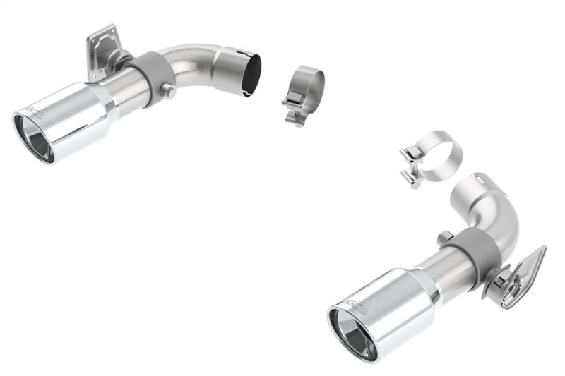 Borla Tail Pipes for Borla Dual Mode Exhaust Systems 2.75" Diameter 4" T-304 ... - Image 2