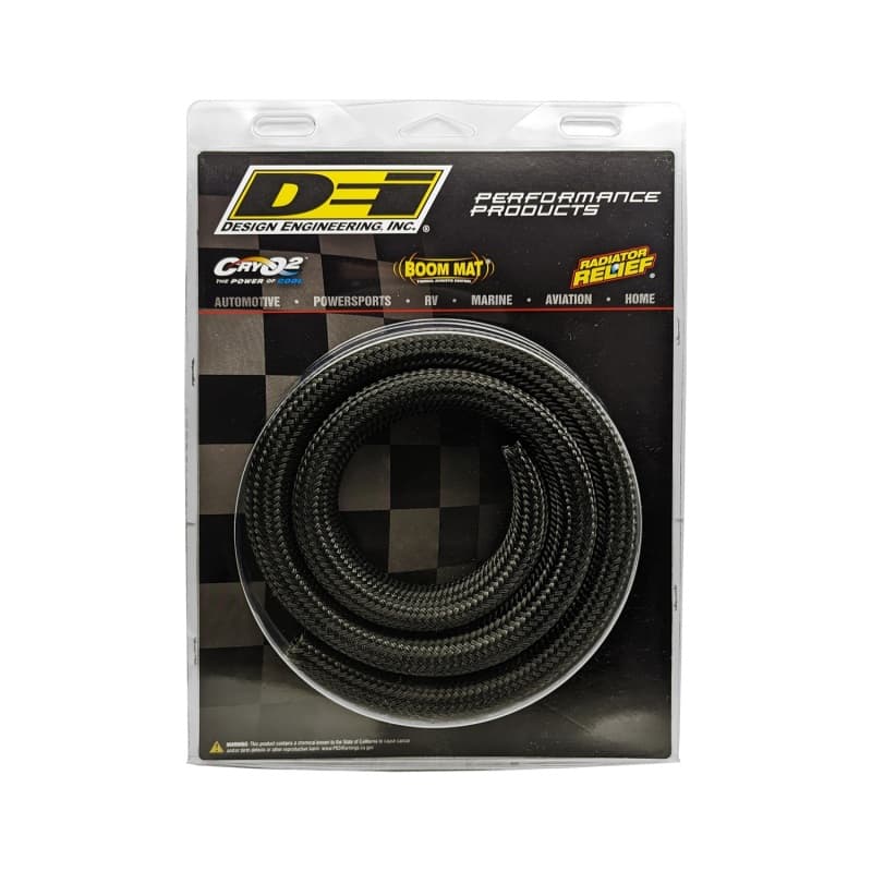 DEI Protect-A-Sleeve Black Titanium Heat Shield Sleeve up to 1800°F Direct Heat - Image 4
