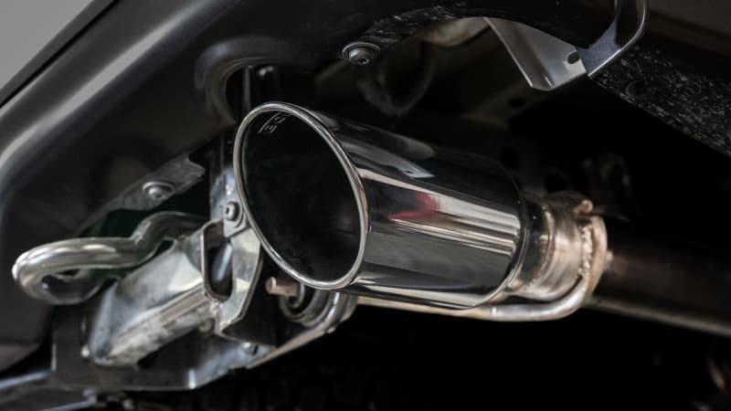 Borla Tail Pipe Kit 3" Diameter with 4.5" Black Chrome Tips - Image 2