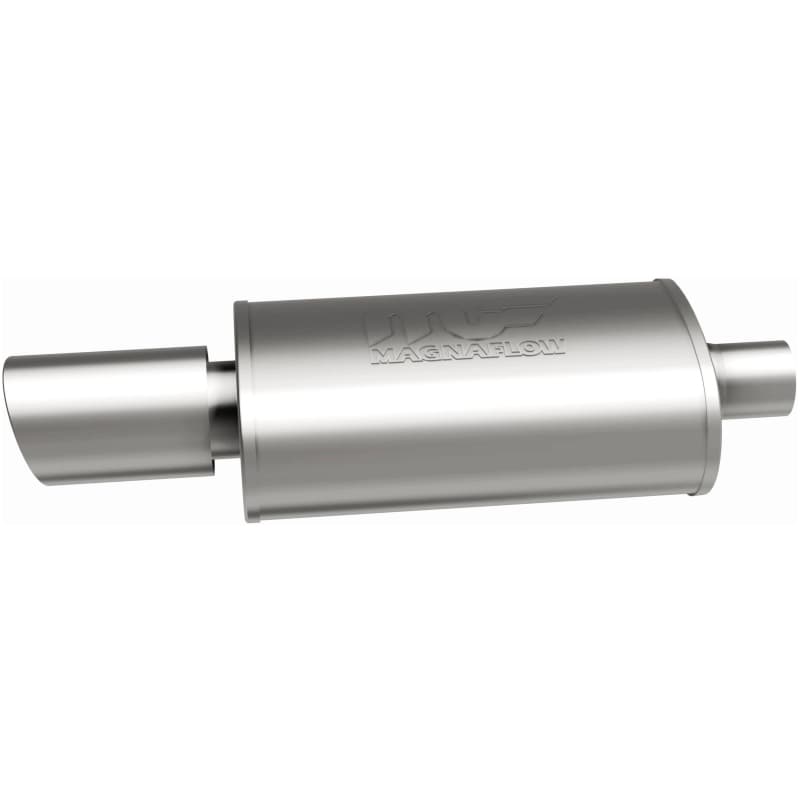 Magnaflow Stainless Steel Straight-Through Muffler with Welded Tip - Image 5