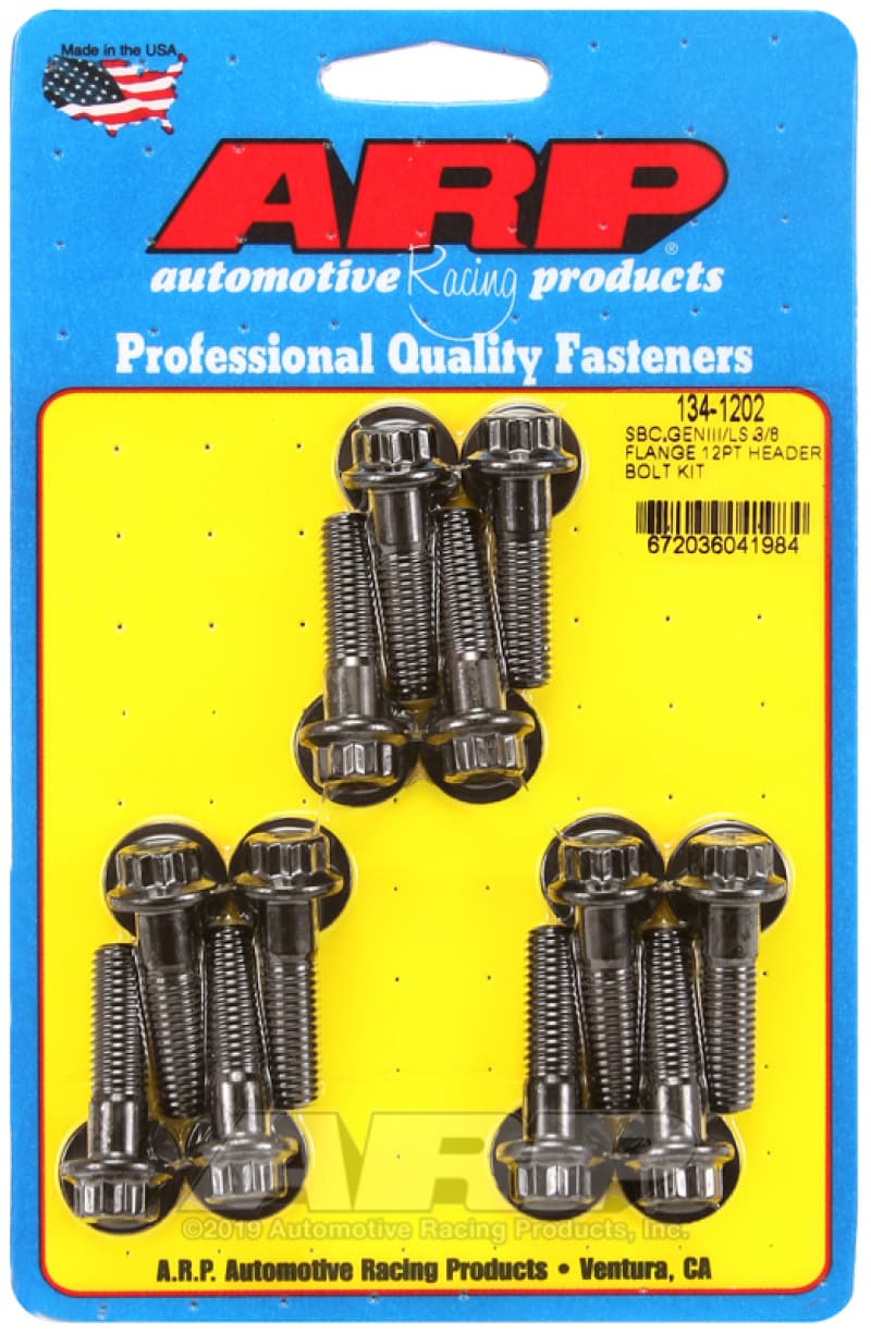 ARP Header Bolt Kit for SBC/GENIII LS 3/8" Flange 12pt - Image 2