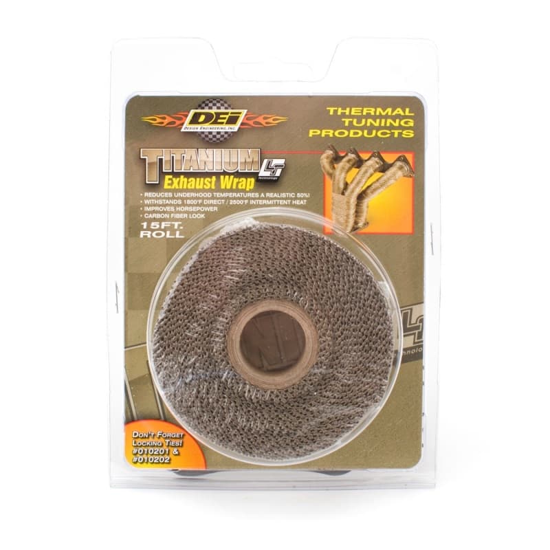 DEI Titanium Exhaust Wrap with LR Technology for Automotive & Motorcycle Appl... - Image 3