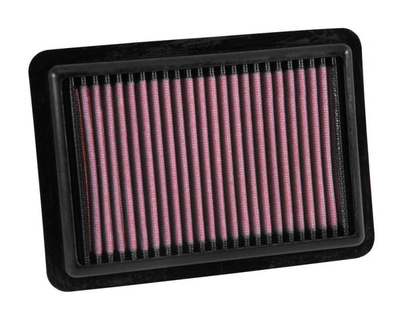 K&N Engineering Drop-In Air Filter Washable Reusable High-Flow for Multiple V...