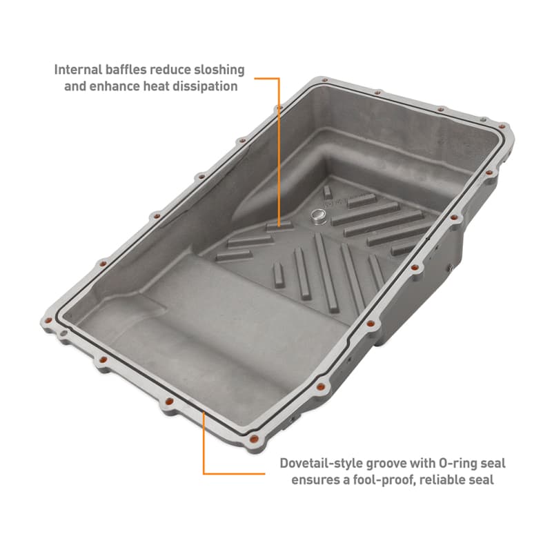 Mishimoto Aluminum Transmission Pan for Ford 10R60/10R80 10R60/10R80 - Image 4
