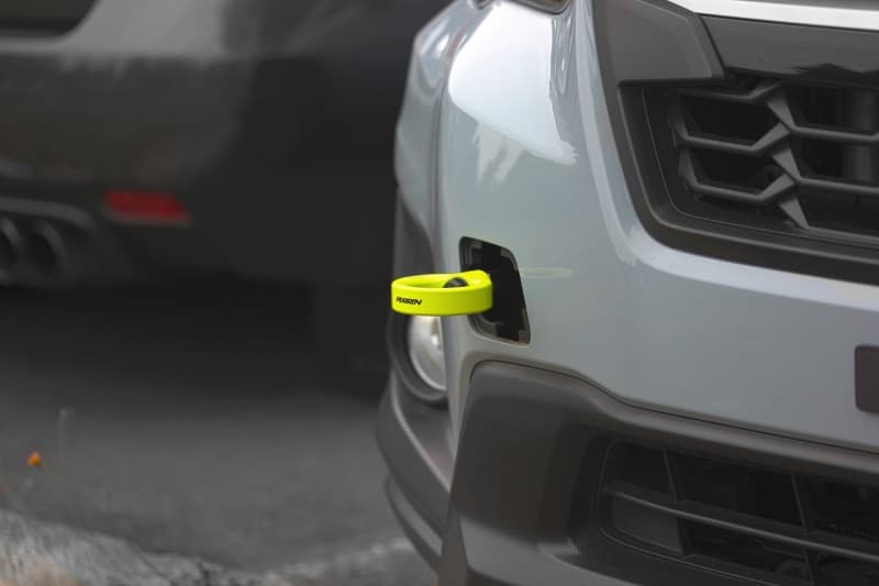 Perrin Performance Tow Hook Kit for Subaru WRX/Crosstrek/OBXT Front Neon Yellow