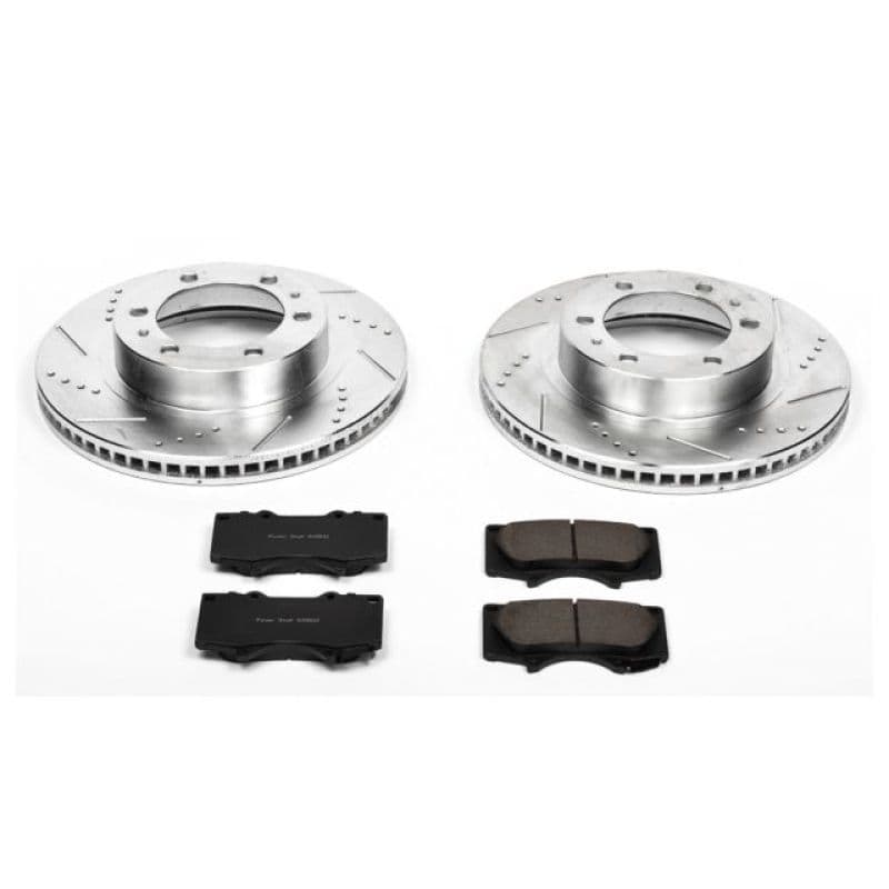 PowerStop Z23 Evolution Sport Brake Kit for Daily Driver Carbon-Fiber Ceramic...