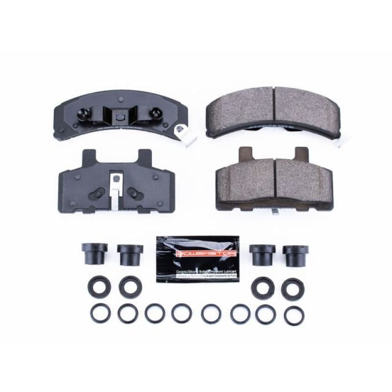 PowerStop Z23 Evolution Ceramic Brake Pads for Chevy C6 Carbon-Fiber Infused