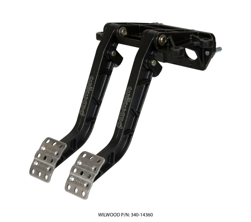 Wilwood Swing Mount Tandem Brake & Clutch Pedals Lightweight Aluminum Frame
