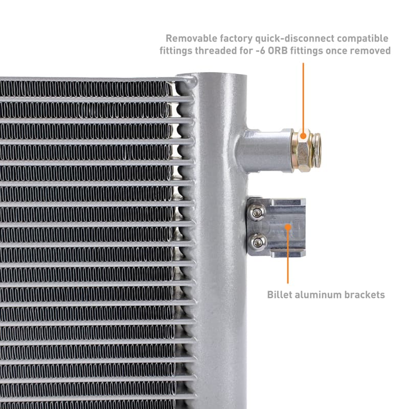 Mishimoto Transmission Cooler for 2010-2012 Dodge 2500/3500 6.7L Cummins Tube... - Image 5