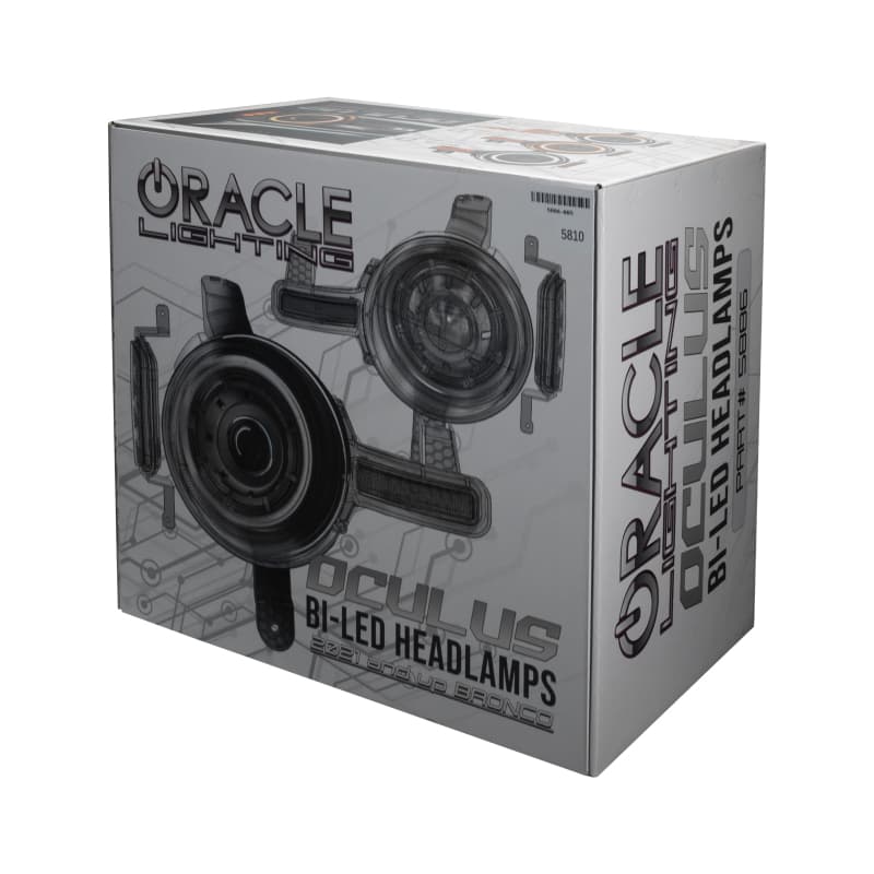 ORACLE Lighting Oculus Bi-LED Headlamp for 2021+ Ford Bronco 5,200 Lumens - Image 5