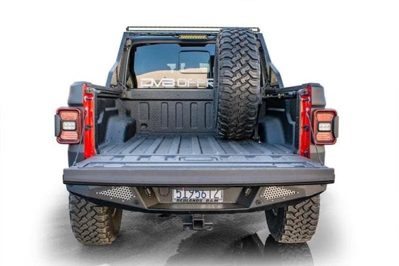 DV8 Offroad Tire Carrier for Truck Beds 3/16" Steel Universal Fit Up to 42" Tire - Image 3