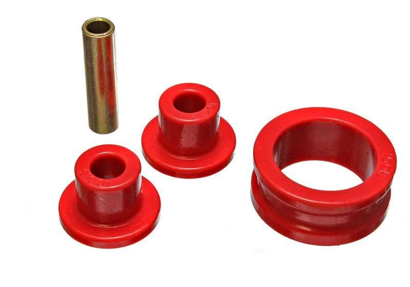 Energy Suspension Steering Rack Bushings Red Hyper-Flex Polyurethane - Image 4