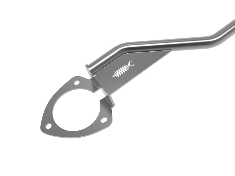 aFe Control Strut Tower Bar for Improved Front End Rigidity Gunmetal Gray Steel - Image 3