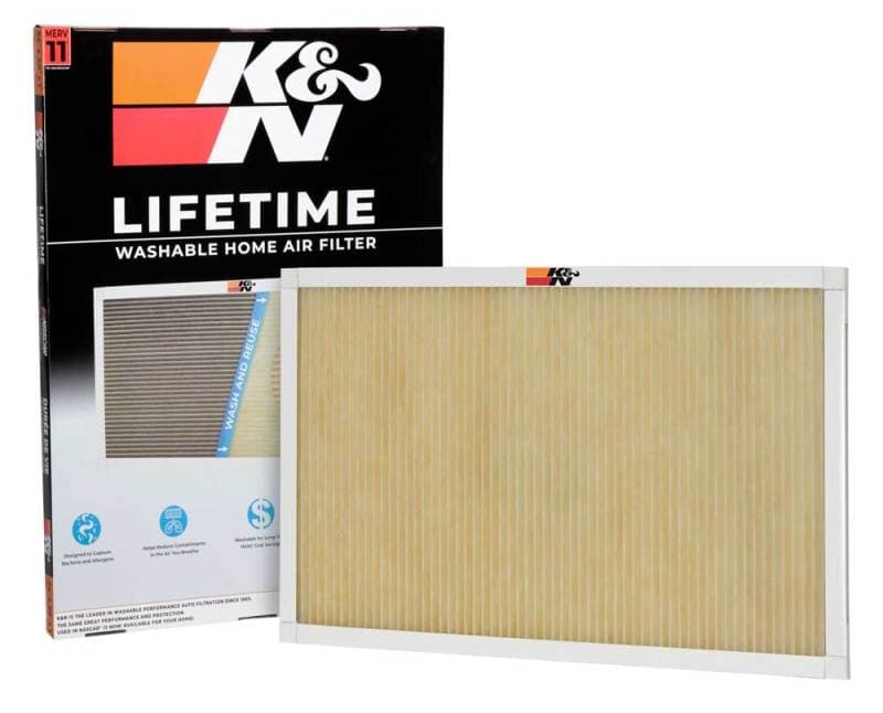 K&N Engineering HVAC Air Filter MERV 11 Washable Reusable Pleated Synthetic - Image 3