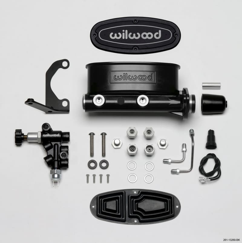 Wilwood Aluminum Tandem Chamber Master Cylinder Kit for Chrysler Corvette GM ...