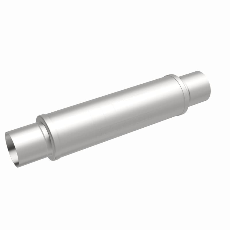 Magnaflow 4in Round Straight-Through Performance Muffler 4x4x14in Satin Finish - Image 4