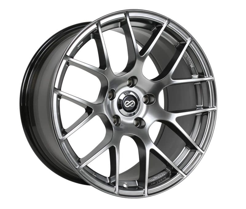 Enkei Raijin Wheel 19x8.5 35mm Offset 5x114.3 for 72.6 Hub Bore Hyper Silver