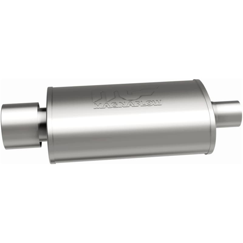 Magnaflow Stainless Steel Straight-Through Muffler with Welded Tip - Image 5