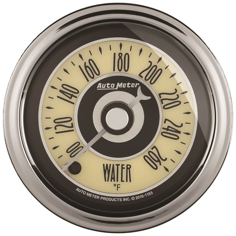AutoMeter Water Temperature Gauge with 1/8" NPT Transducer - Image 2