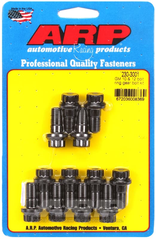 ARP Ring Gear Bolt Kit for GM 10 and 12 Bolt