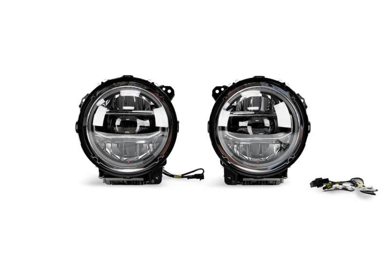 DV8 Offroad LED Headlights for Jeep JL Gladiator OEM Quality Plug and Play - Image 4