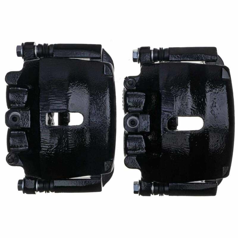 PowerStop Brake Calipers Black Powder Coated Pair Durable High-Temp Finish - Image 3