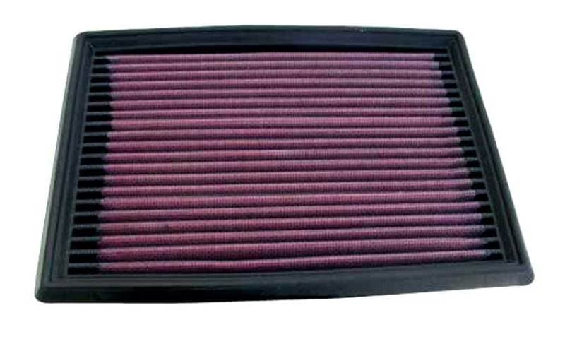 K&N Engineering Drop-In Air Filter Washable Reusable High-Flow for Multiple V...