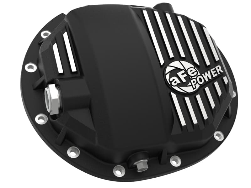 aFe Power Rear Differential Cover for Chevy C6 Cast Aluminum Black Powder-Coated - Image 2