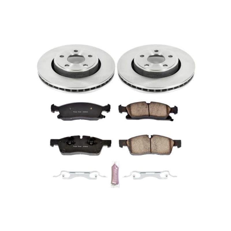 PowerStop Autospecialty Brake Kit with Z17 Ceramic Pads and Rotors