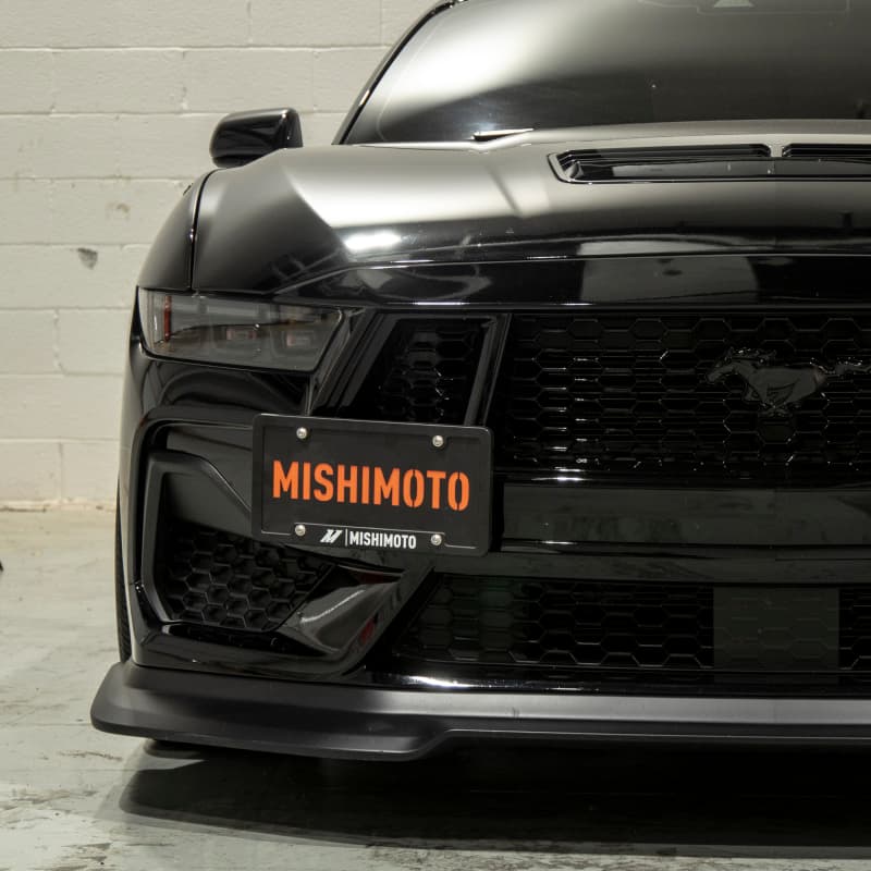 Mishimoto License Plate Relocation Kit for Ford Mustang 3mm Steel Bracket - Image 2