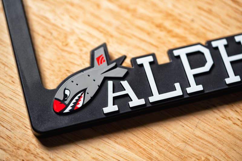 AMS License Plate Frame - Image 2