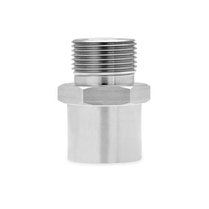 Mishimoto Oil Sandwich Plate Adapter M22 x 1.5 Thread Pitch Stainless Steel
