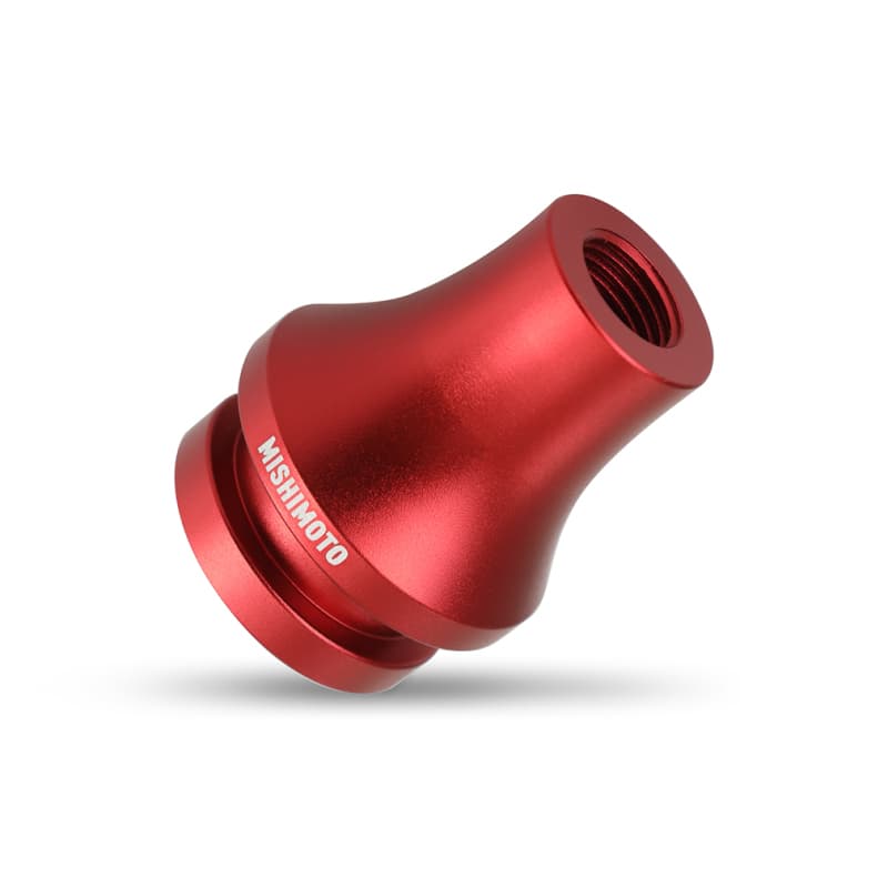 Mishimoto Shift Boot Retainer CNC 6061 Aluminum Anodized Red - Image 3