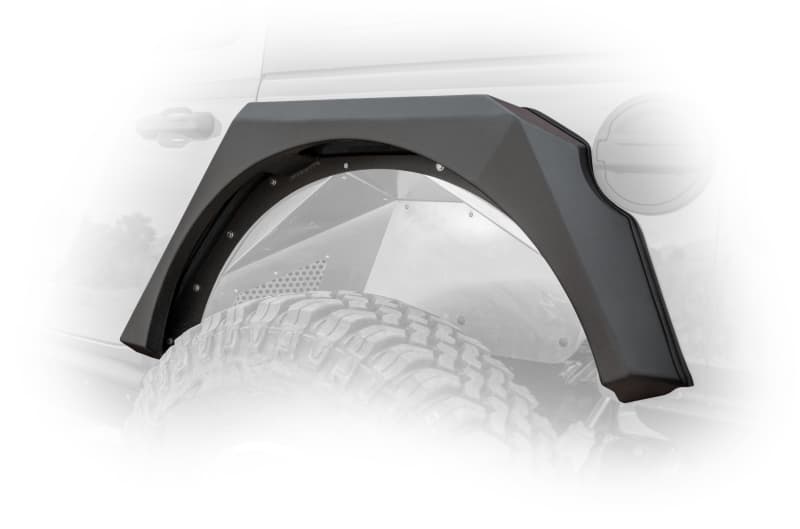 DV8 Offroad Armor Fenders for 2018+ Jeep JL Slim Steel Bolt-On Set of 4 - Image 5