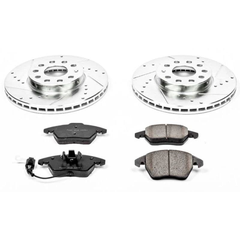 PowerStop Z23 Evolution Sport Brake Kit 355mm Carbon-Fiber Ceramic Pads