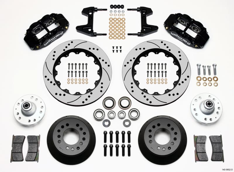 Wilwood Superlite Brake Kit for American Muscle Cars 6-Piston Forged Calipers...
