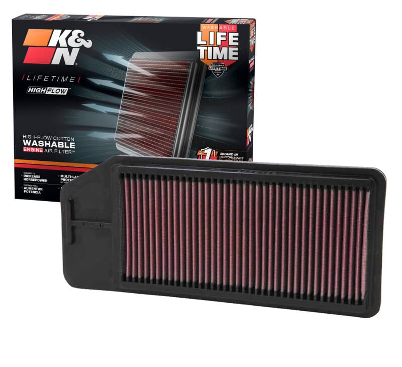 K&N Engineering Drop-In Air Filter for Chevy C6 33-2276 - Image 4