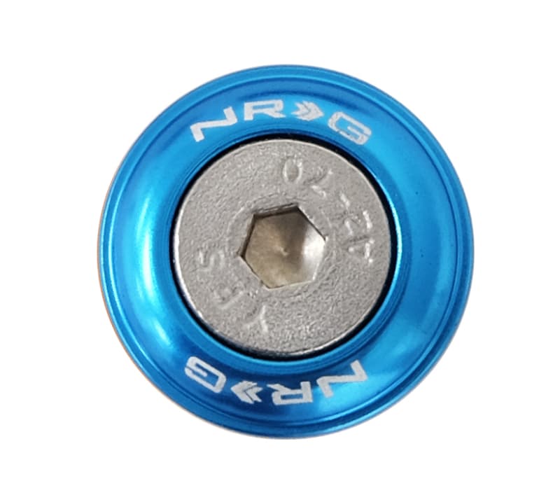 NRG Fender Washer Kit for Plastic w/Rivets Blue Set of 10 - Image 2