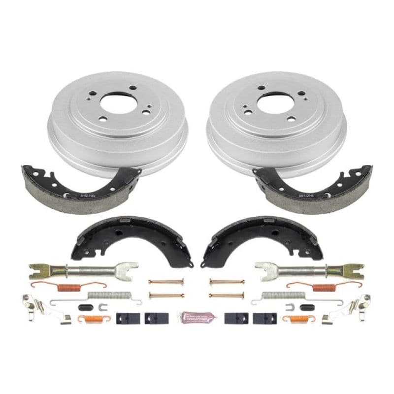 PowerStop Drum and Shoe Kit Stock Replacement Complete Brake Set