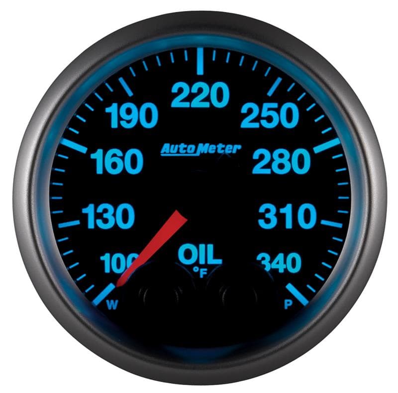 AutoMeter Oil Temperature Gauge with 1/8" NPT Transducer - Image 2