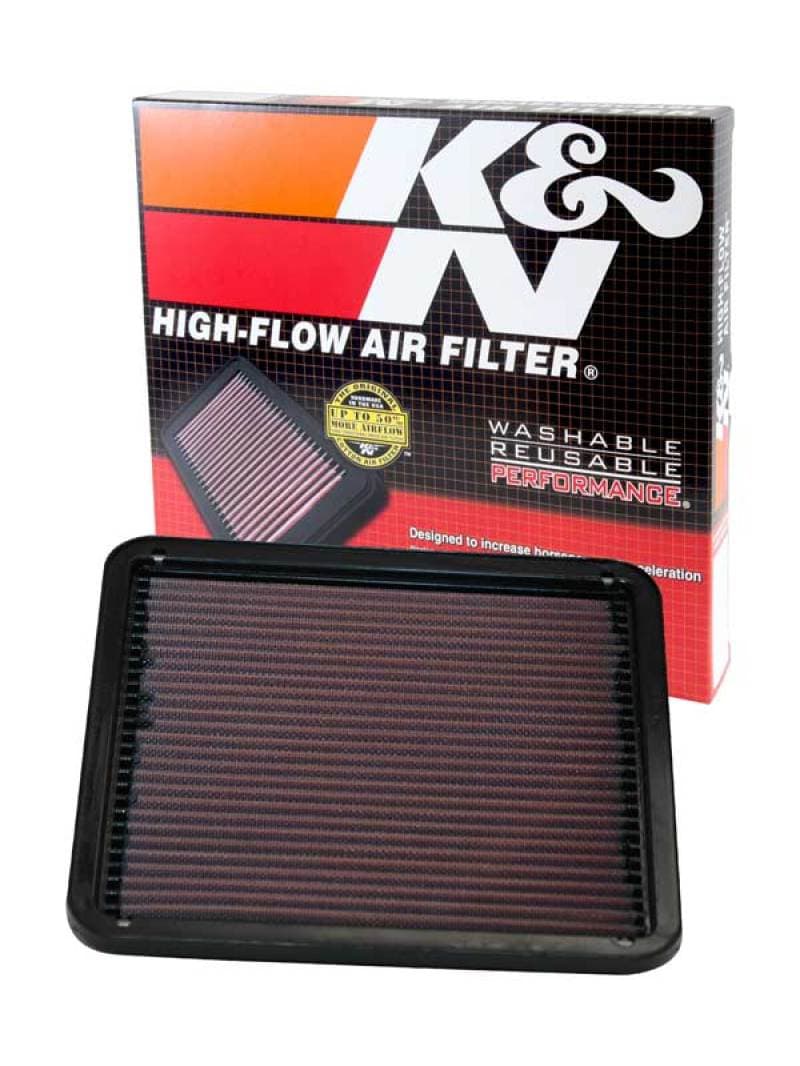 K&N Engineering Drop-In High-Flow Washable Air Filter 33-2137 - Image 3