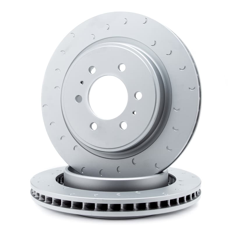 Alcon Slotted Brake Rotors - Image 2