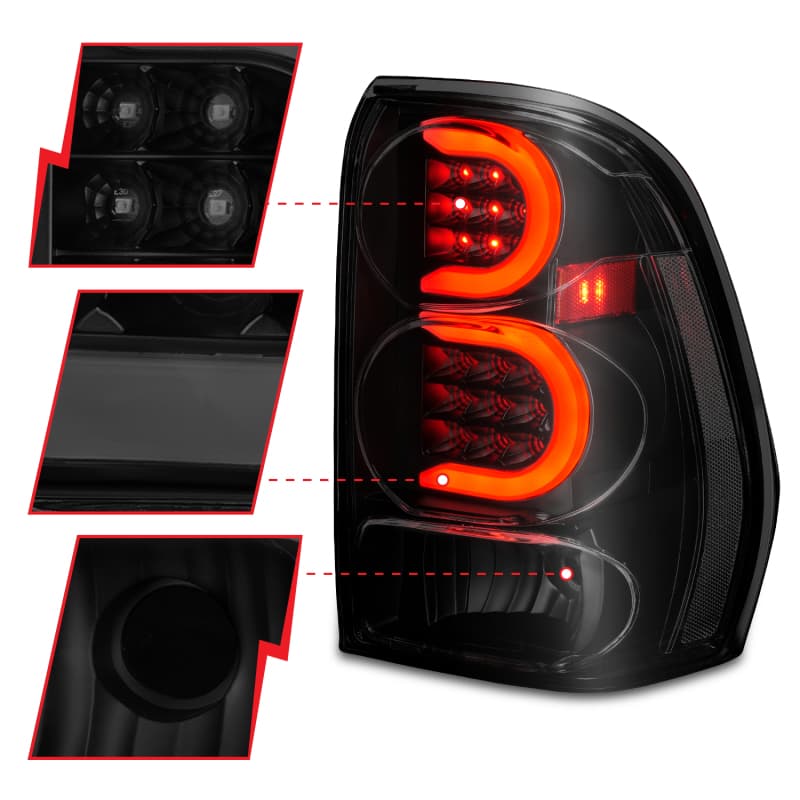 ANZO LED Taillights for Chevy C6 Plug and Play D.O.T. Compliant Pair - Image 4