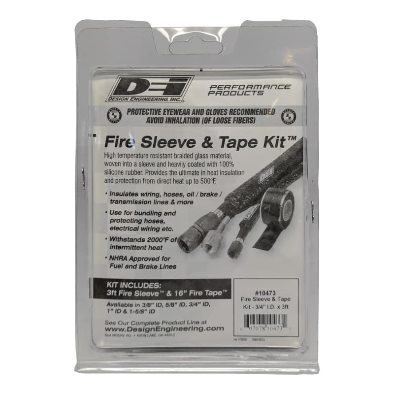 DEI Fire Sleeve Heat Insulation Sleeve 16" for Fuel & Brake Lines Up to 500°F - Image 3